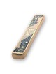 Art in Clay Handmade Pomegranate Ceramic Mezuzah with 24K Gold