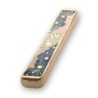 Art in Clay Handmade Pomegranate Ceramic Mezuzah with 24K Gold