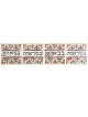 House Blessing Tiles. North Africa 19th-20th Century. Ceramic (Red)