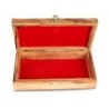 Shalom: Olive Wood & Armenian Ceramic Jewelry Box