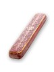 Art in Clay Handmade Bezalel Pattern Ceramic Mezuzah with 24K Gold