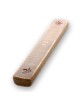 Art in Clay Handmade Prosperity Ceramic Mezuzah with 24K Gold