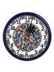 Flowers Clock (small). Armenian Ceramic