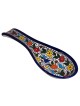 Multicolored Flowers Spoon Rest. Armenian Ceramic
