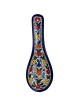 Multicolored Flowers Spoon Rest. Armenian Ceramic