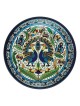 Large Armenian Ceramic Peacock Plate