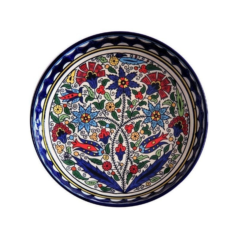 Flowers Bowl (Bouquet). Armenian Ceramic