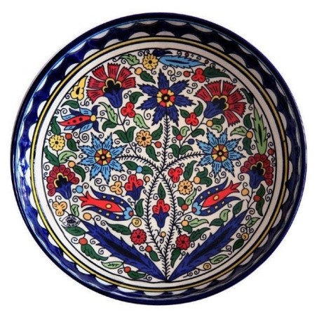 Flowers Bowl (Bouquet). Armenian Ceramic
