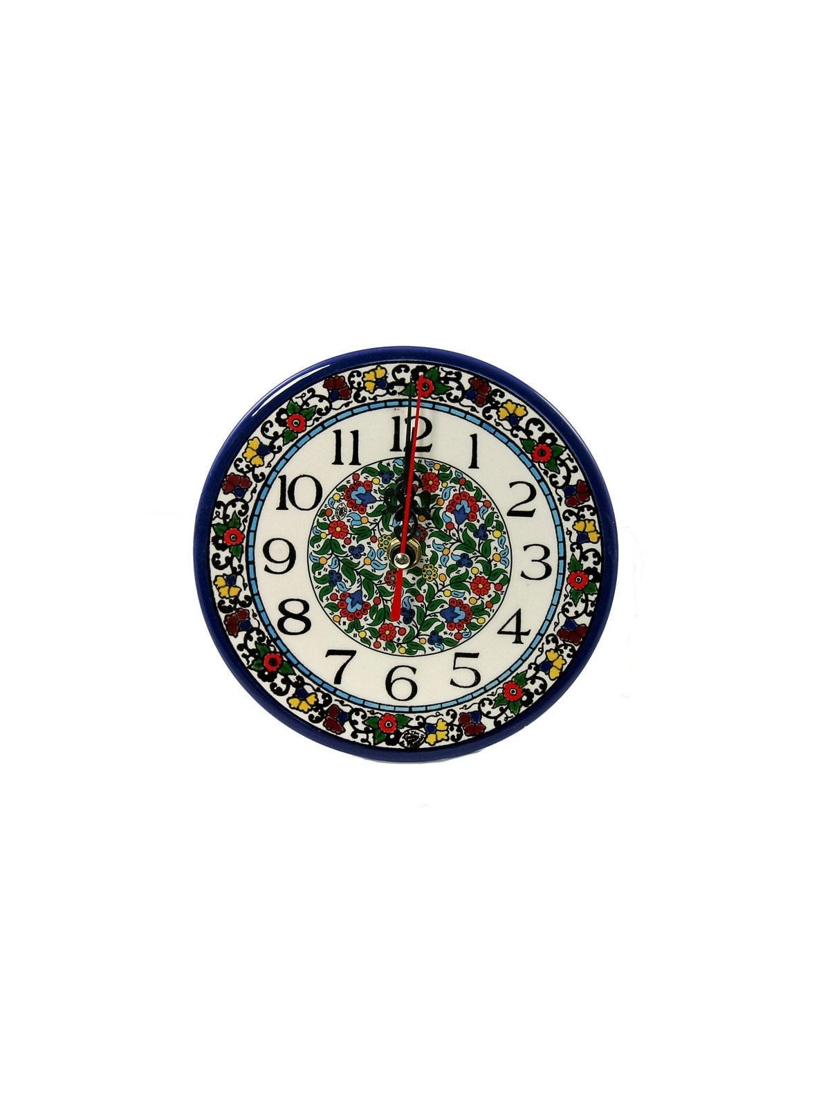 Flowers Clock - Bouquet (small). Armenian Ceramic
