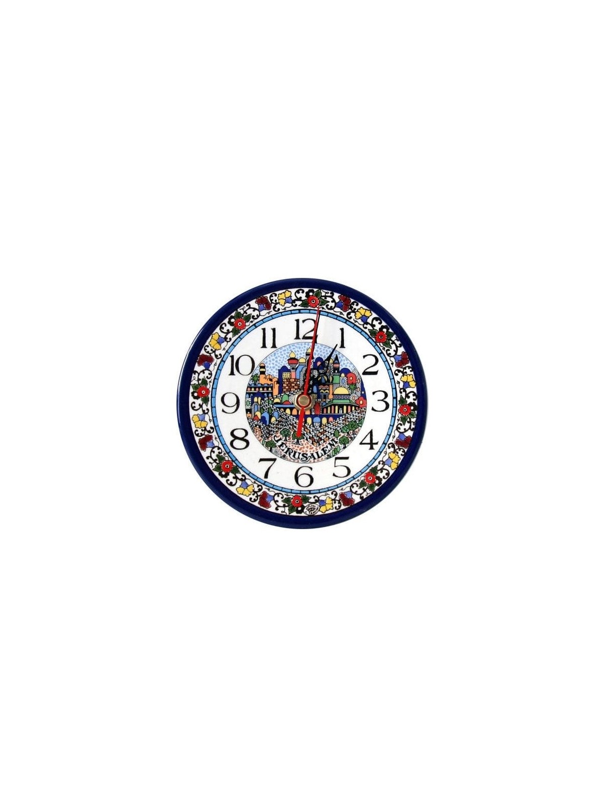Jerusalem Clock (small). Armenian Ceramic