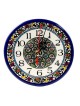 Flowers Clock - Traditional (small). Armenian Ceramic