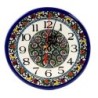 Flowers Clock - Traditional (small). Armenian Ceramic