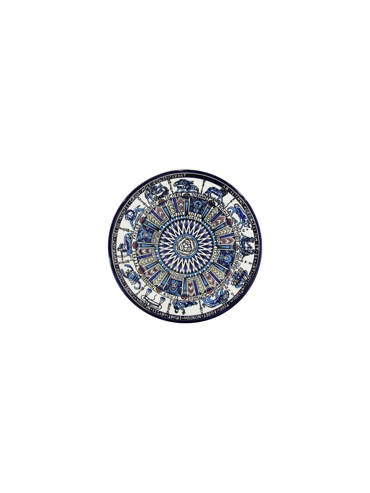 Astrological Signs Plate. Armenian Ceramic