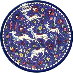 Deer Plate. Armenian Ceramic