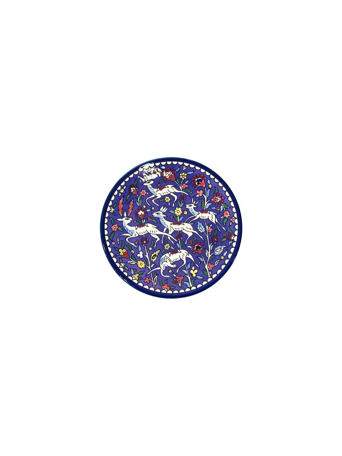 Deer Plate. Armenian Ceramic