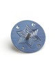 Adi Sidler Anodized Aluminum Star of David Dreidel