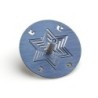 Adi Sidler Anodized Aluminum Star of David Dreidel