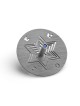 Adi Sidler Anodized Aluminum Star of David Dreidel