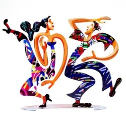David Gerstein Signed Sculpture - Swingers
