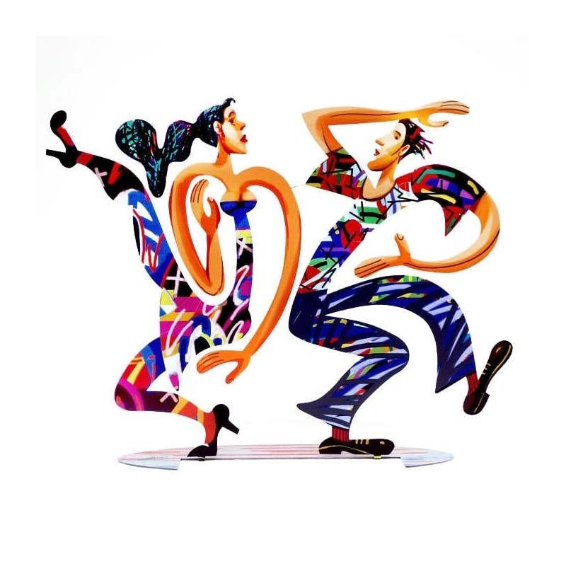 David Gerstein Signed Sculpture - Swingers