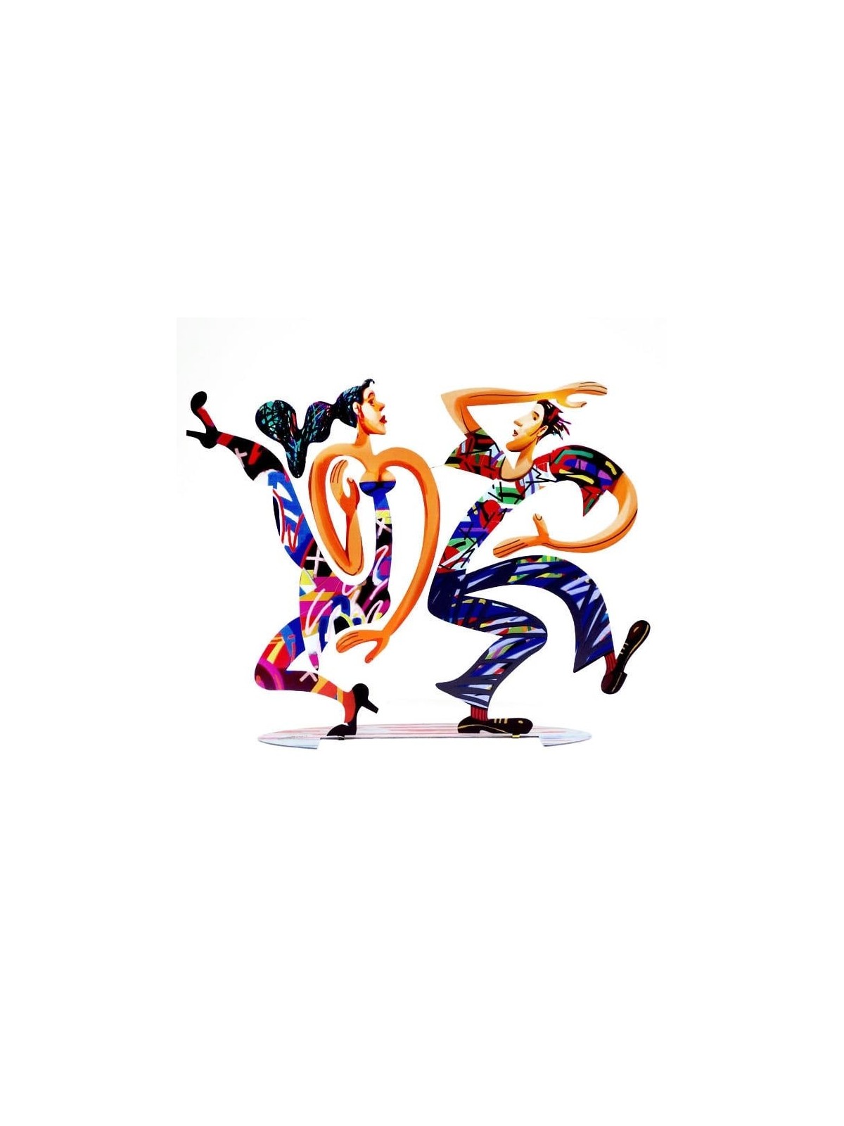 David Gerstein Signed Sculpture - Swingers