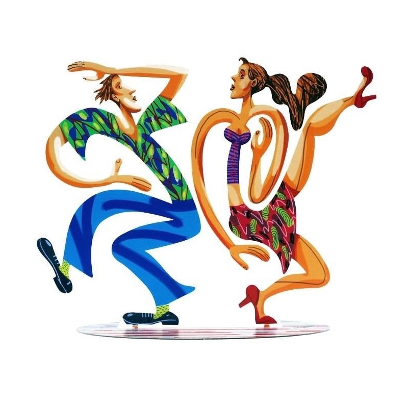 David Gerstein Signed Sculpture - Swingers