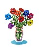 David Gerstein 2-Sided Sculpture - Poppies