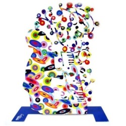 David Gerstein Signed Sculpture - Pianist