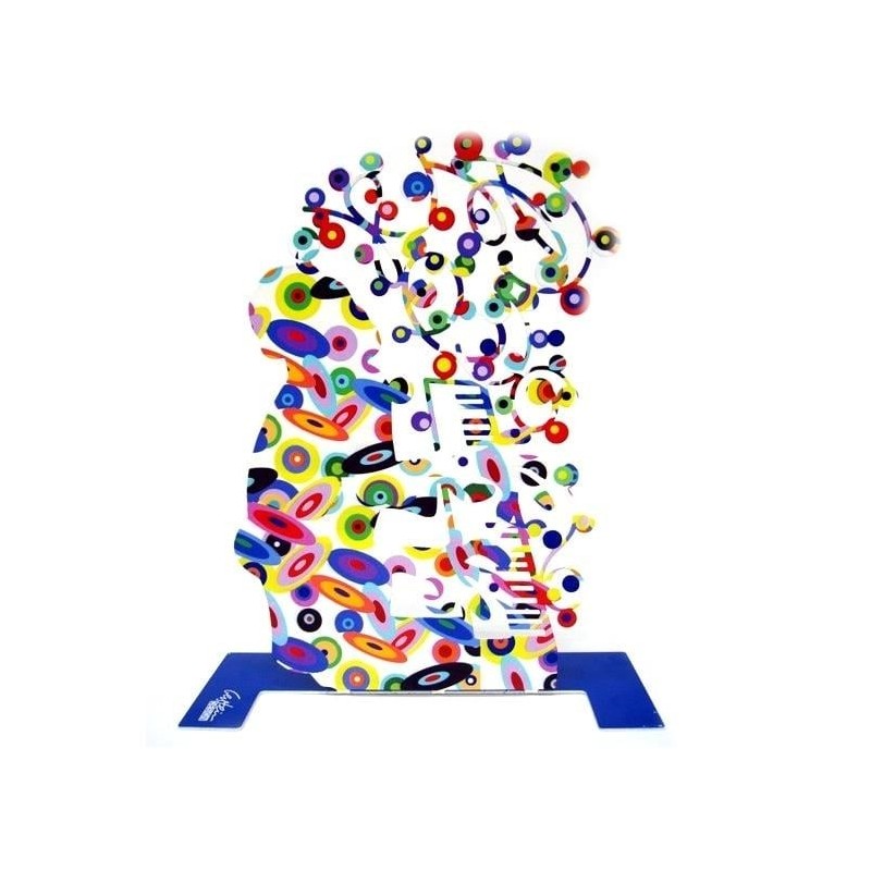 David Gerstein Signed Sculpture - Pianist