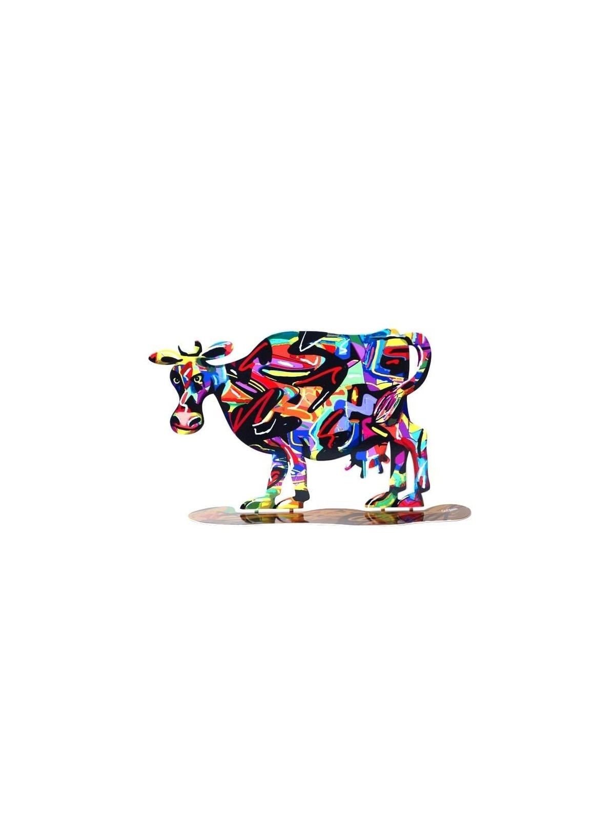 David Gerstein Signed Cow Sculpture - Hulda