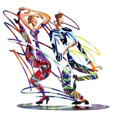 David Gerstein Signed Sculpture - Rockers