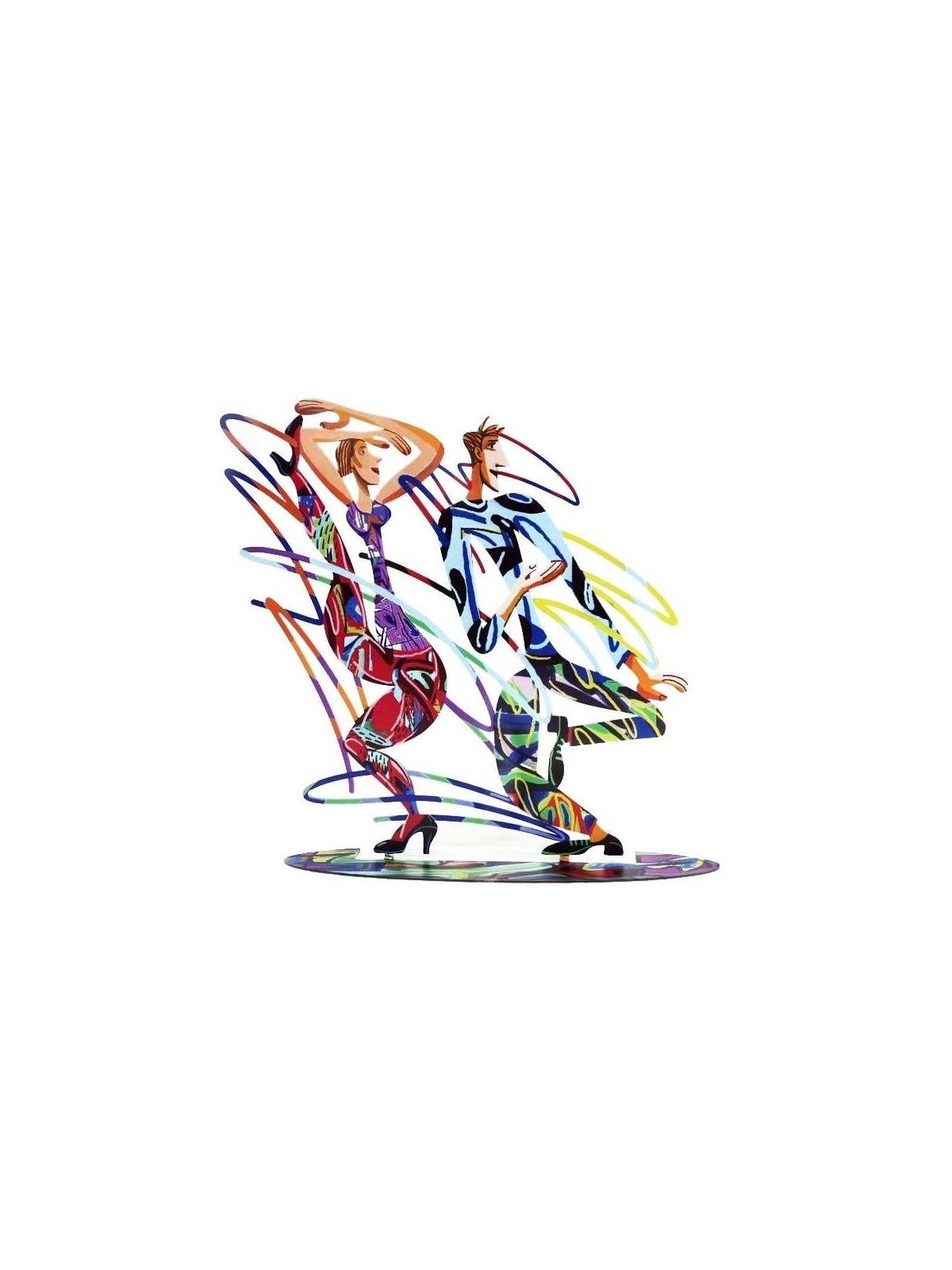 David Gerstein Signed Sculpture - Rockers