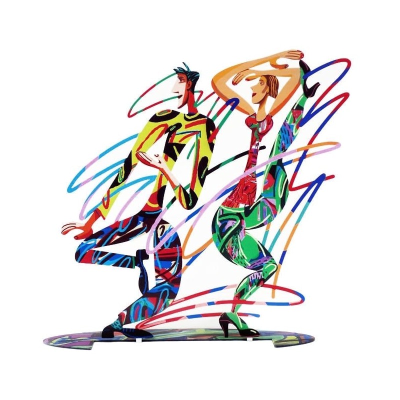 David Gerstein Signed Sculpture - Rockers