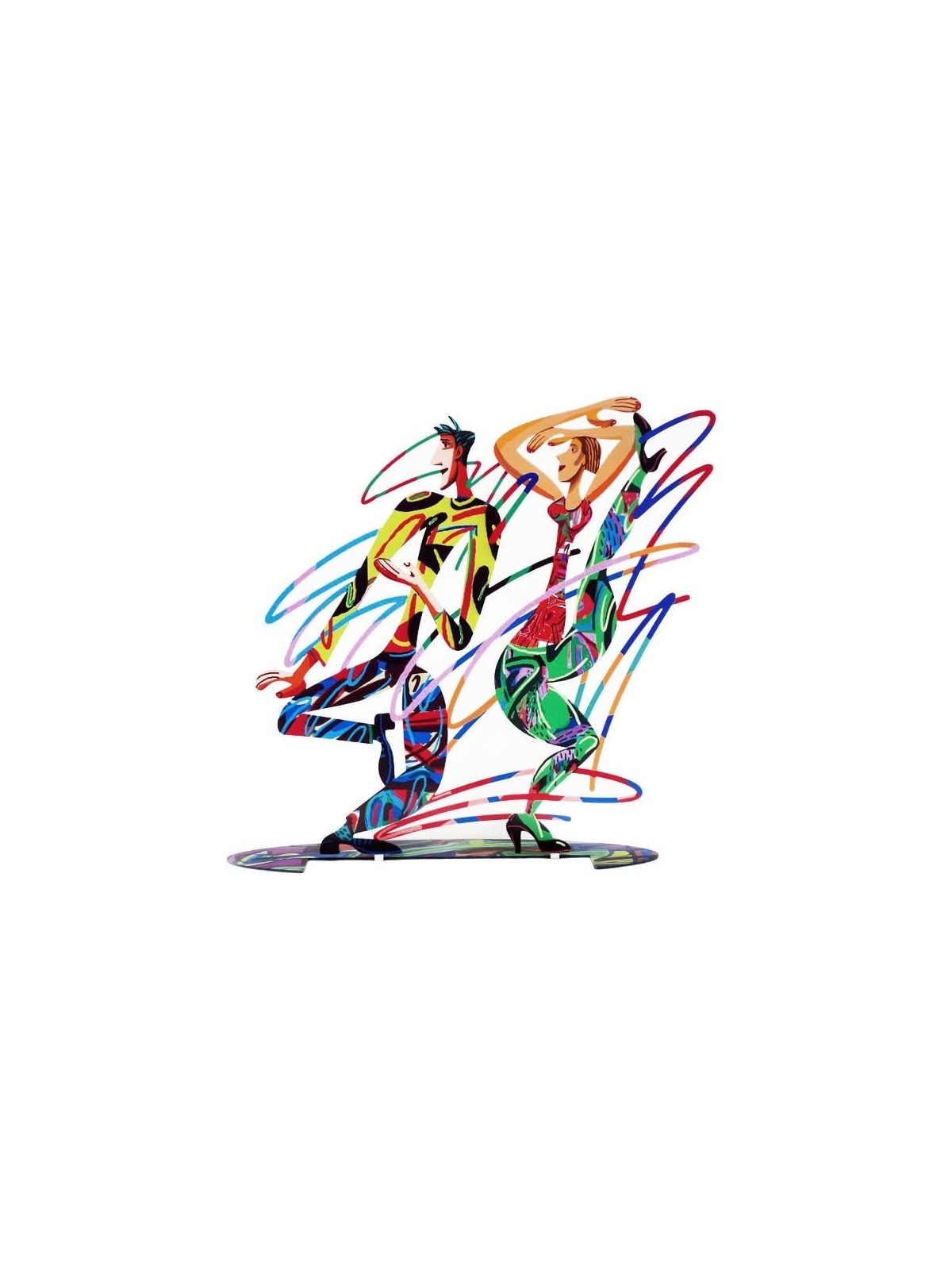 David Gerstein Signed Sculpture - Rockers