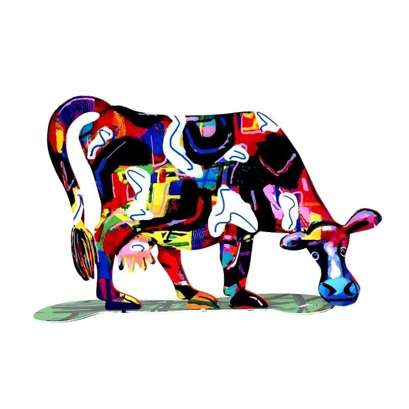 David Gerstein Signed Cow Sculpture - Lola