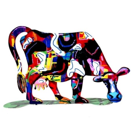 David Gerstein Signed Cow Sculpture - Lola