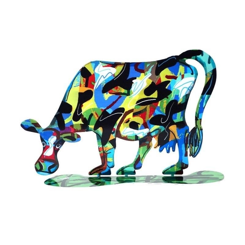David Gerstein Signed Cow Sculpture - Lola