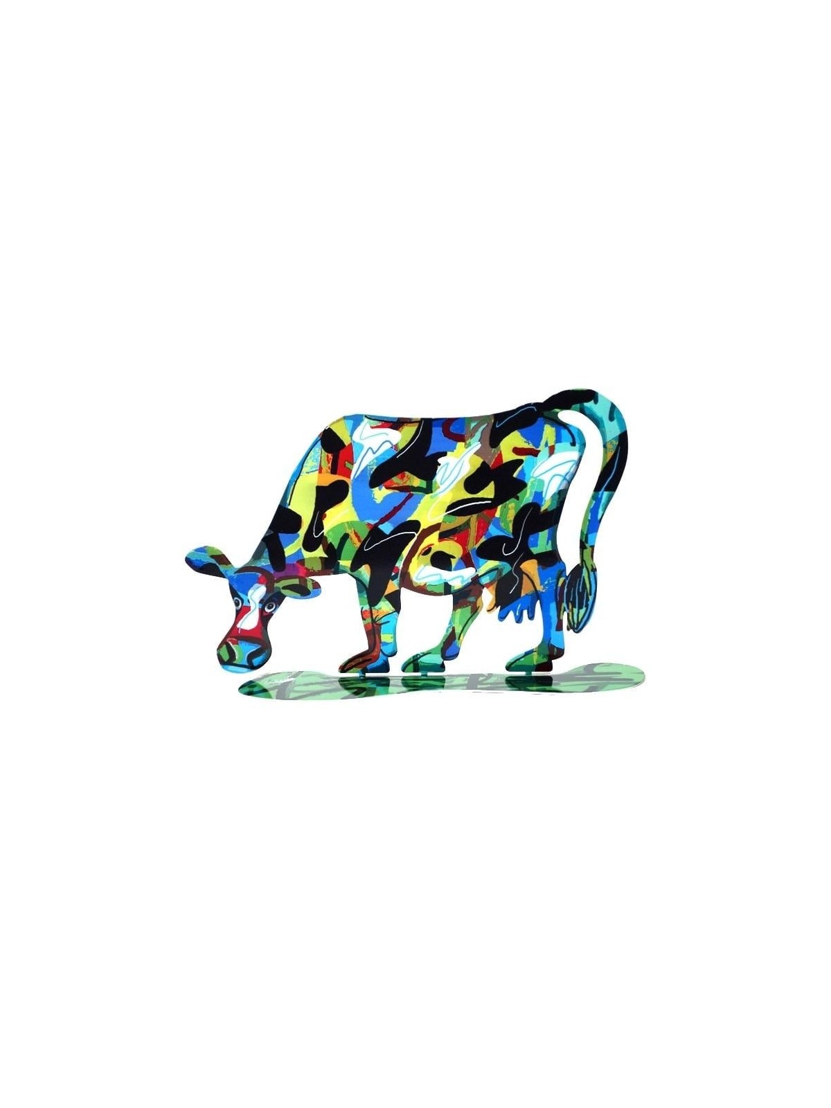 David Gerstein Signed Cow Sculpture - Lola