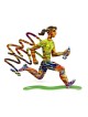 David Gerstein Signed 2-Sided Sculpture - Jogging Woman