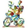 David Gerstein Signed Sculpture - Weekend Ride