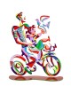 David Gerstein Signed Sculpture - Weekend Ride