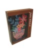 Dorit Judaica Colored Metal Flower Pot Sculpture - Toda/Thanks