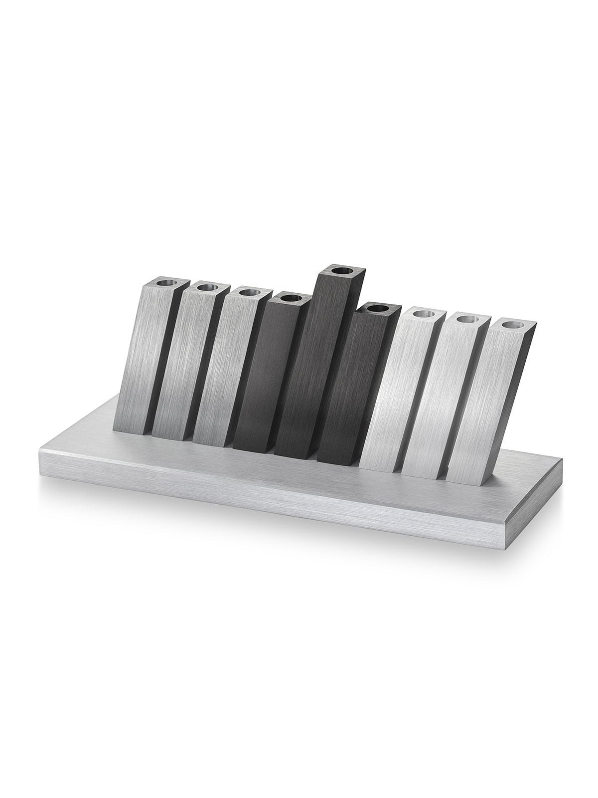 Adi Sidler Anodized Aluminum Kinetic Hanukkah Menorah - Variety of Col