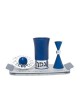 Aluminum Havdalah Set by Agayof - Sleek Design in a Variety of Colors