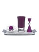 Aluminum Havdalah Set by Agayof - Sleek Design in a Variety of Colors