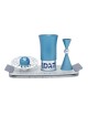 Aluminum Havdalah Set by Agayof - Sleek Design in a Variety of Colors
