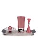 Aluminum Havdalah Set by Agayof - Sleek Design in a Variety of Colors