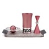 Aluminum Havdalah Set by Agayof - Sleek Design in a Variety of Colors