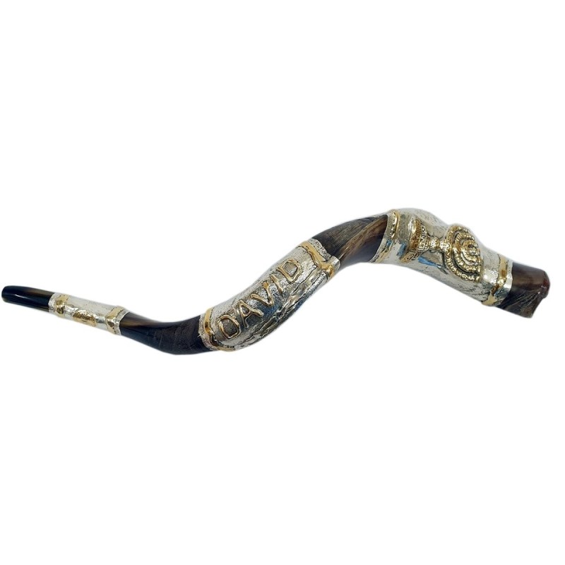 Barsheshet-Ribak English/Hebrew Customizable Silver-Plated Yemenite Sh