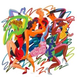 Disco - Hard Rock: David Gerstein Limited Edition Hand-Signed Wall Scu